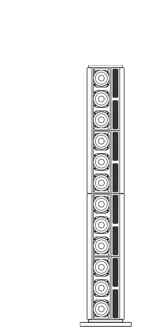 Steinway & Sons LS Studio Technical Drawing