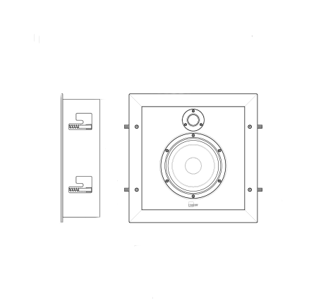 Lyngdorf D-5 technical drawings blueprint schematic
