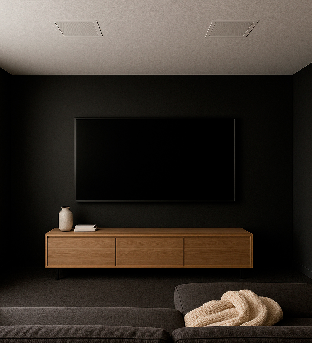 Lyngdorf D-5 cinema setup