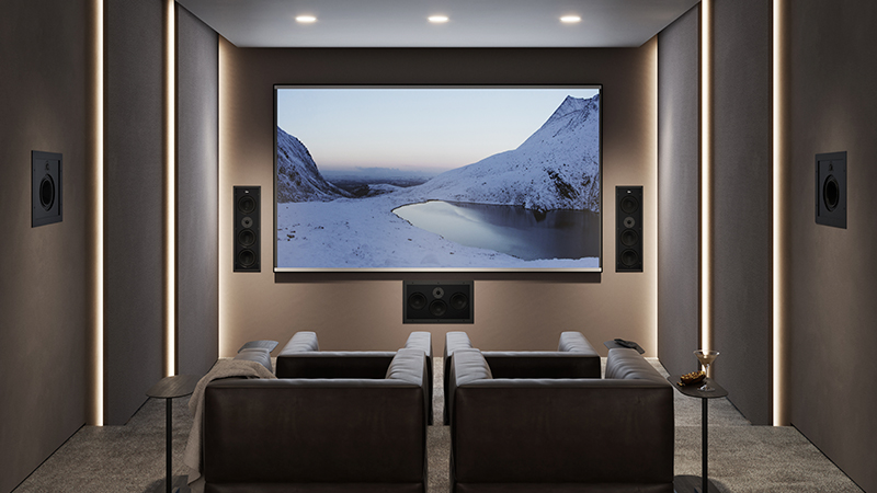 Lyngdorf D-5 custom installation setup