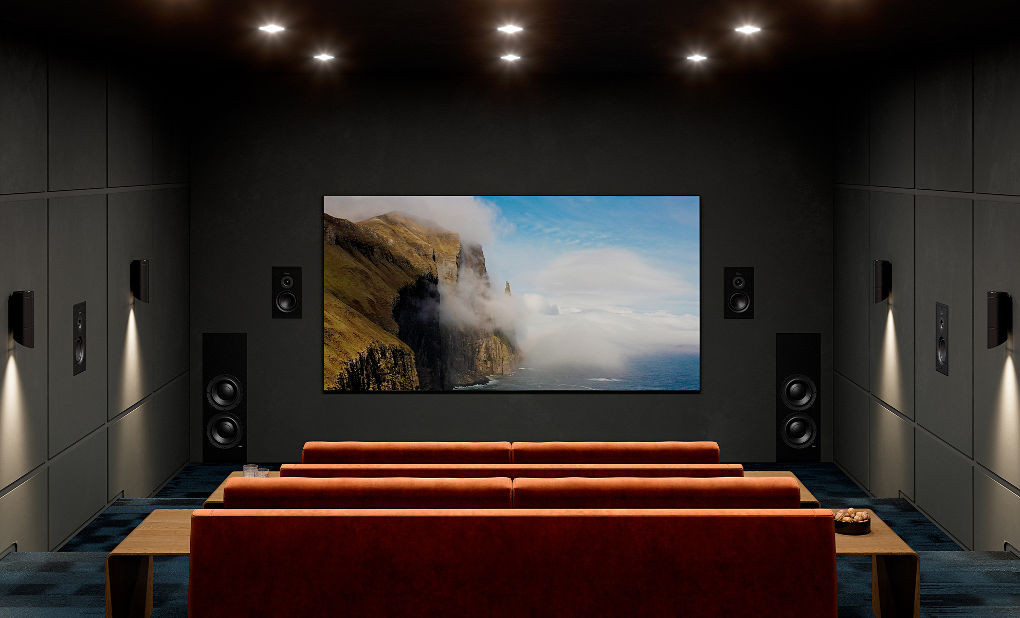 Lyngdorf D-6 custom installation setup