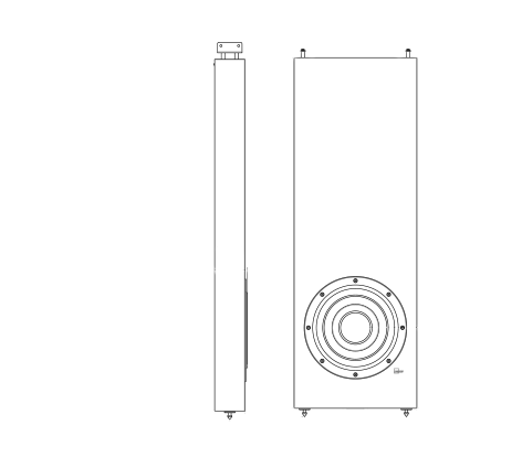 Lyngdorf DW-1 technical drawing