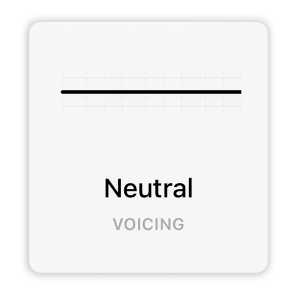 Voicing