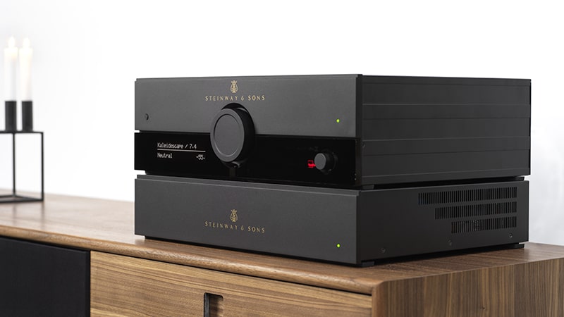 P300 stacked on console